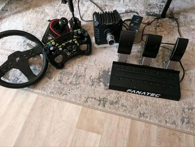 Fanatec CSL DD 8NM Simrig complete package - shifter, e-brake, pedals