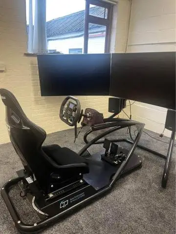 Base Performance Racing Simulator Rig – Triple 48” Screens, Leo Bodnar, RTX 2060