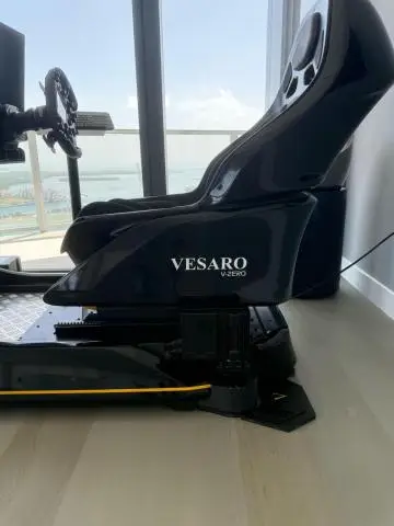 Vesaro V-Zero Racing Simulator — Moza Wheel, Ultrawide, Complete Rig - Image 2