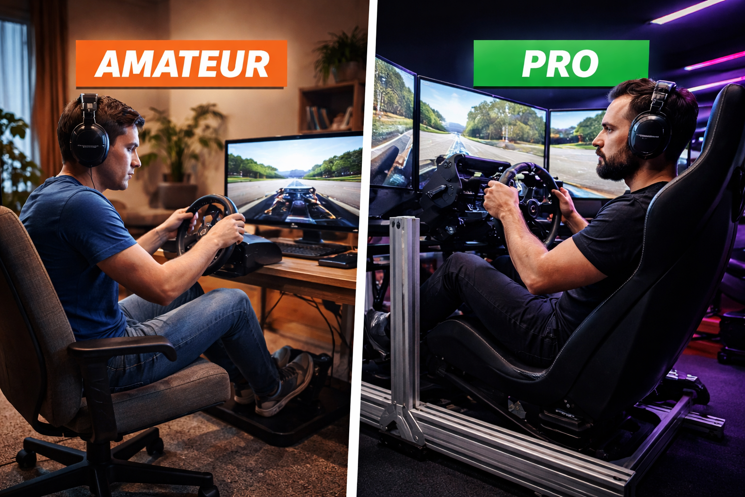 How Professional Sim Racers Choose Their Hardware (And What Amateurs Get Wrong)